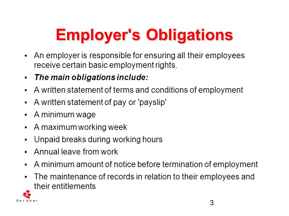 Ethical Obligations of an Employee